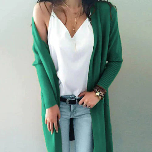 ModeGeist | Weicher Langer Cardigan