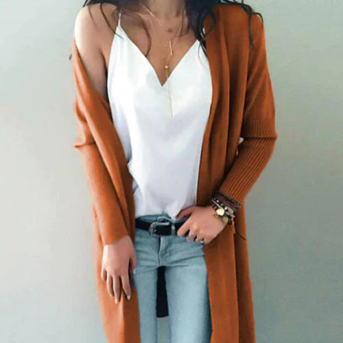 ModeGeist | Weicher Langer Cardigan