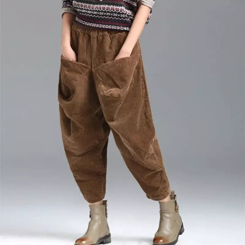 ModeGeist | Baggy Winter Harem Hosen