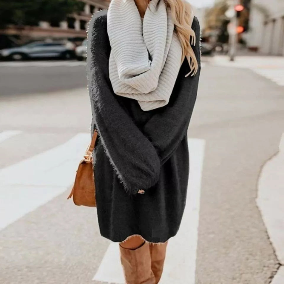 ModeGeist | Strickkleid für Den Winter für Frauen