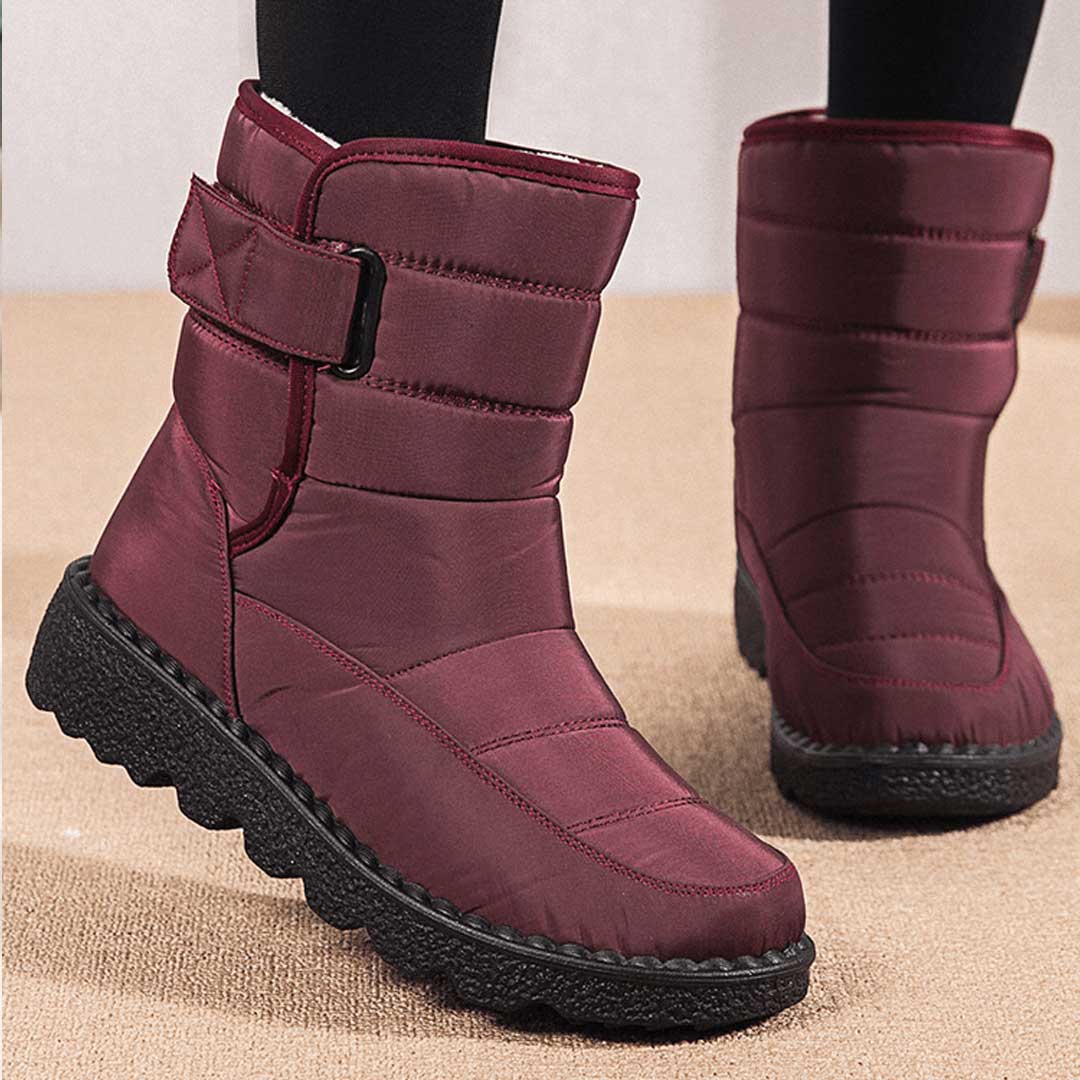 ModeGeist | Wasserdichte, rutschfeste und warme Damen-Schneestiefel
