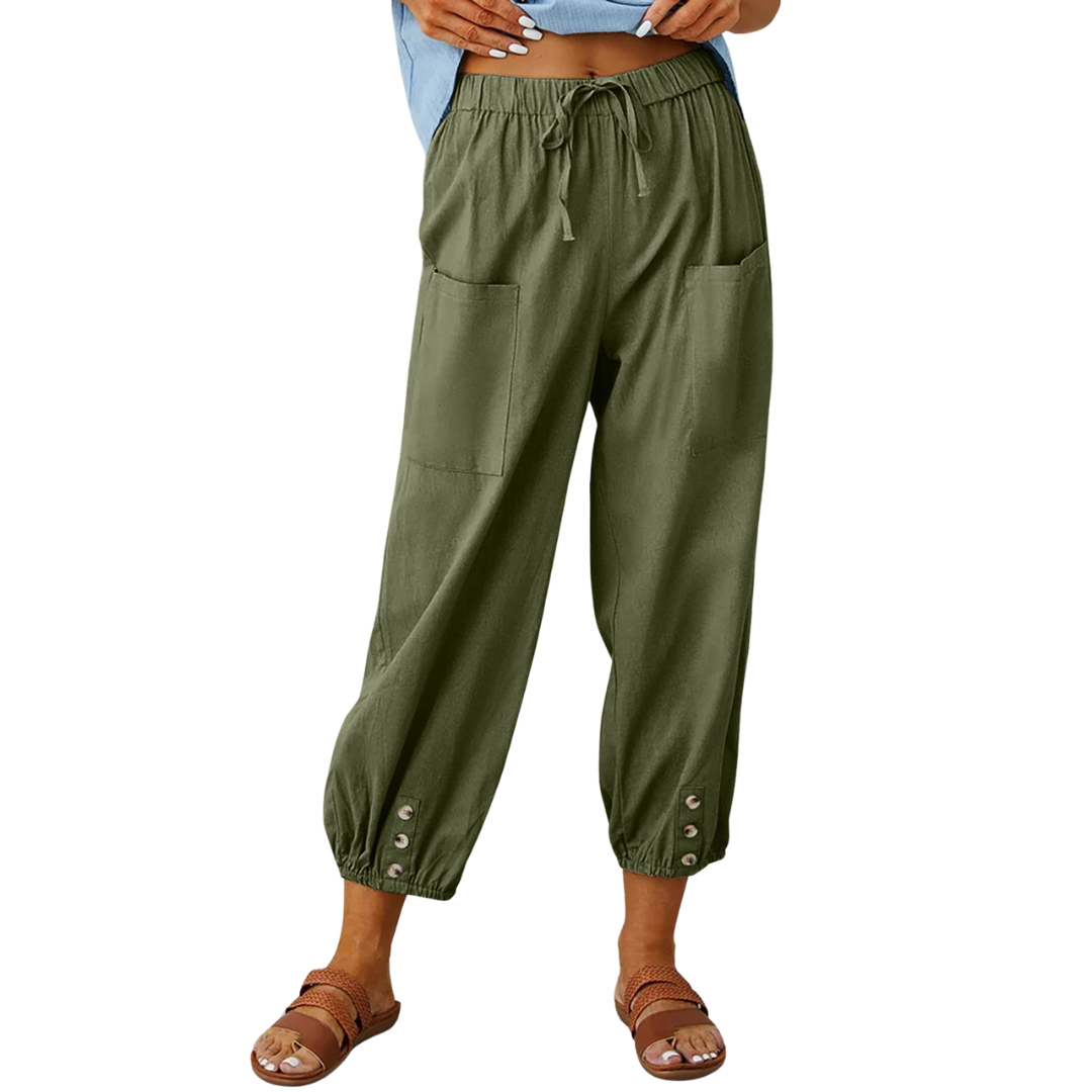 Sommerliche, lässige Leinenhose Mandy