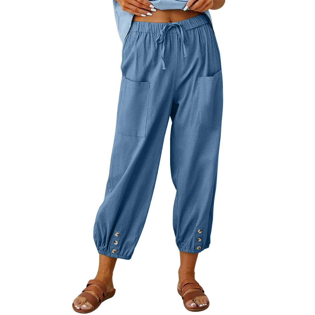 Sommerliche, lässige Leinenhose Mandy