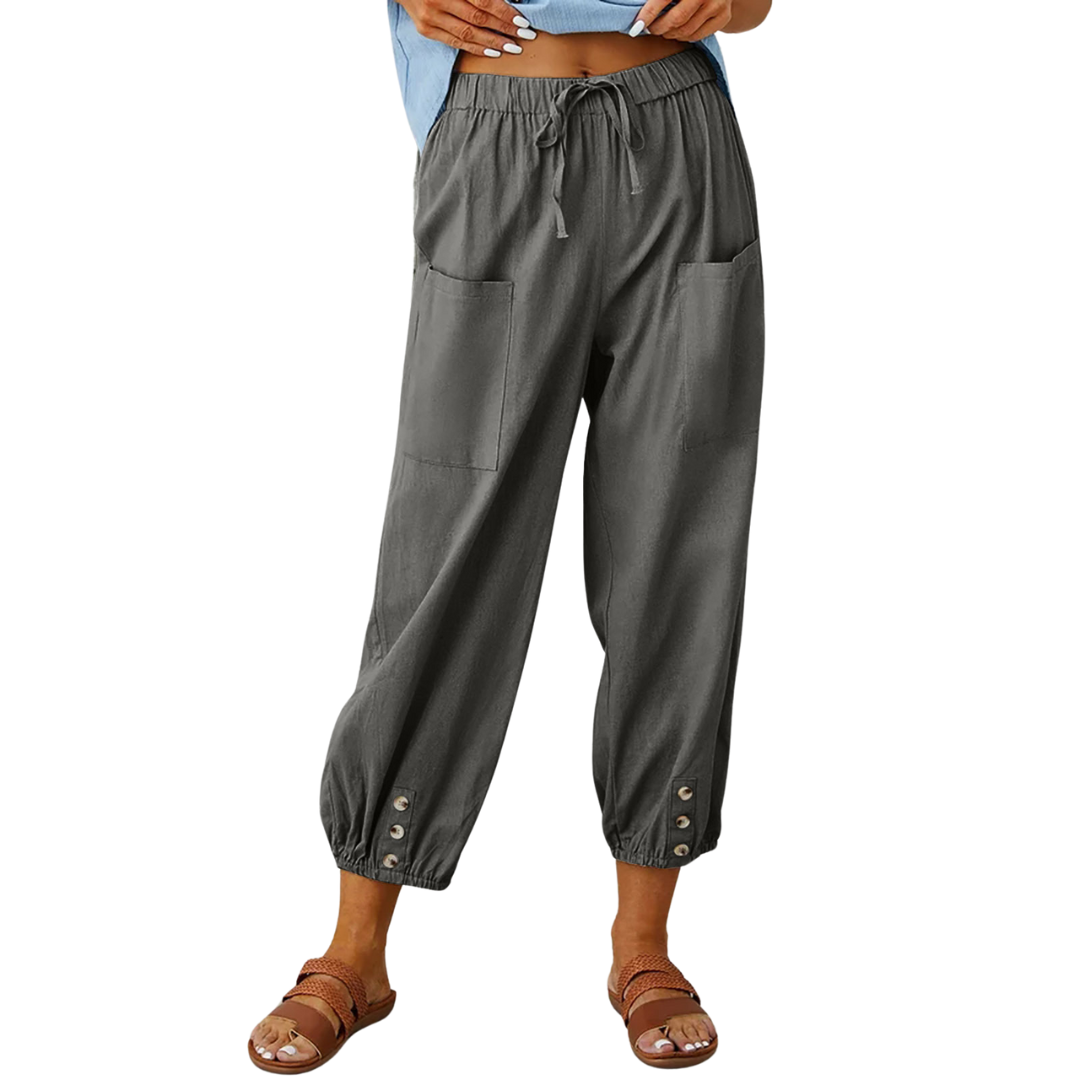 Sommerliche, lässige Leinenhose Mandy