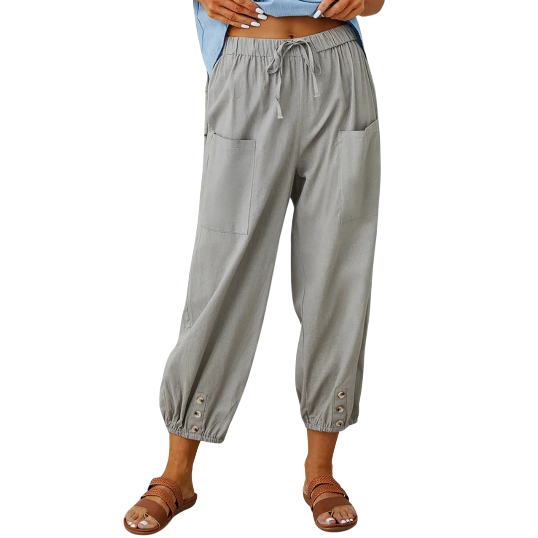 Sommerliche, lässige Leinenhose Mandy