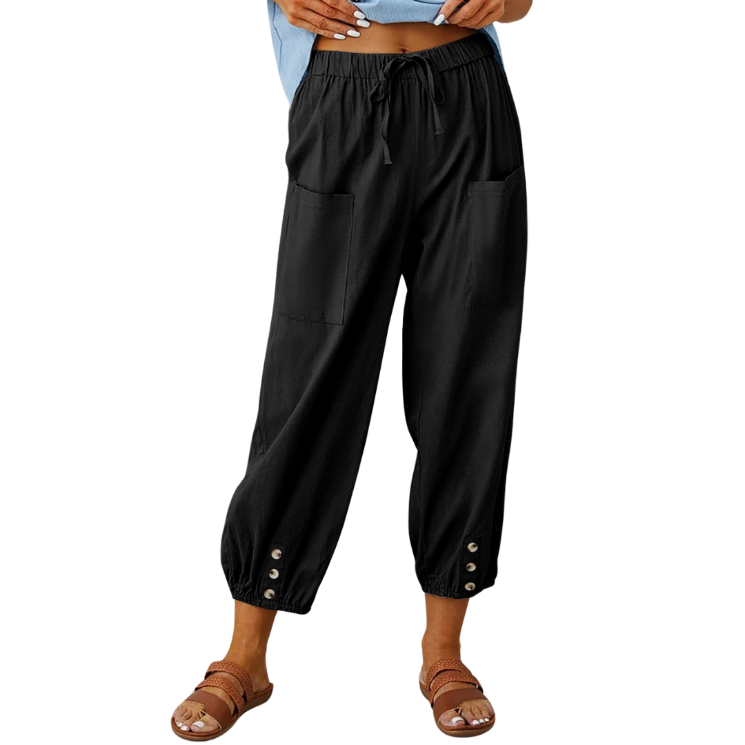 Sommerliche, lässige Leinenhose Mandy