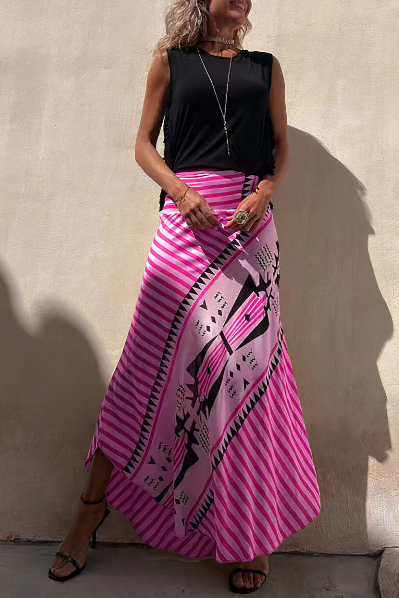 Eleganter langer Sommerrock für Damen – Athene