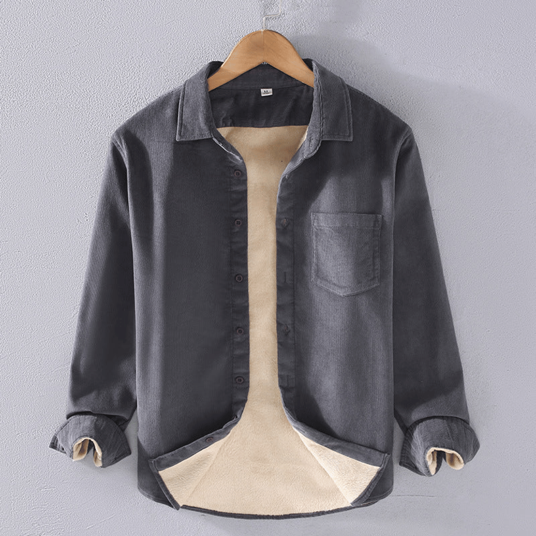 Elegantes Herren-Sommerhemd mit langen Ärmeln – Julius