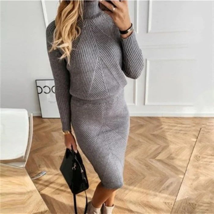 Elegantes Strickkleid für Damen - Jorinde