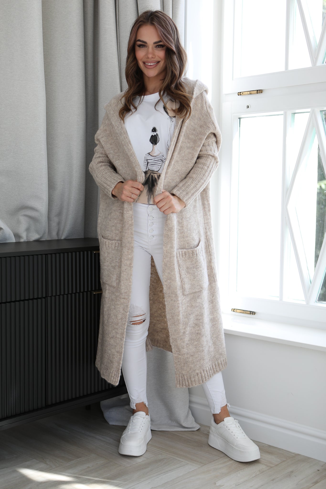 ModeGeist | Elegante Strickjacke für Damen