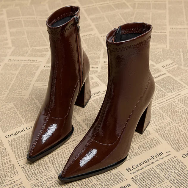 Damenstiefeletten mit hohem Absatz von Damas