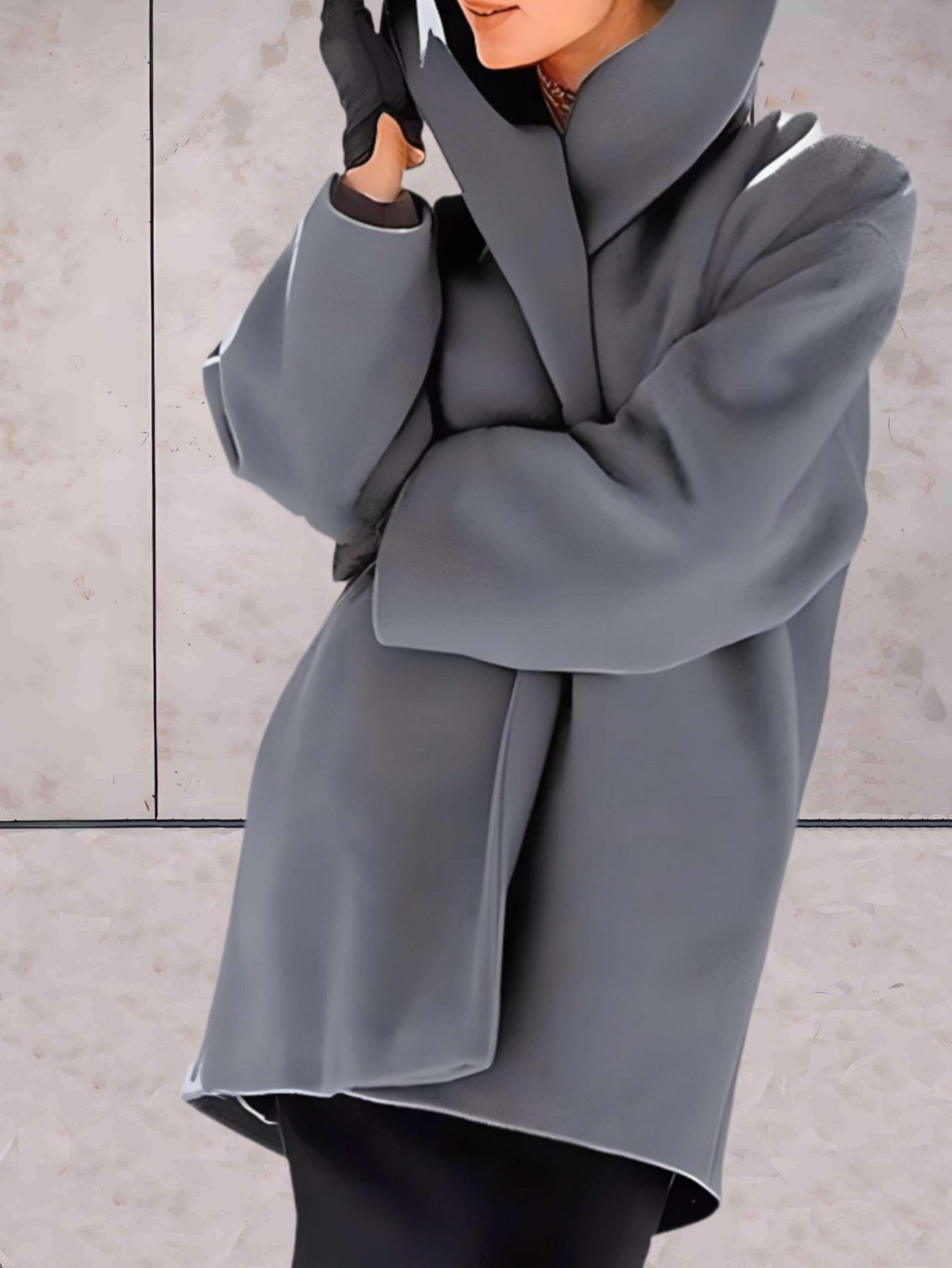 ModeGeist | Stilvolle Lockere Damen Winterjacke