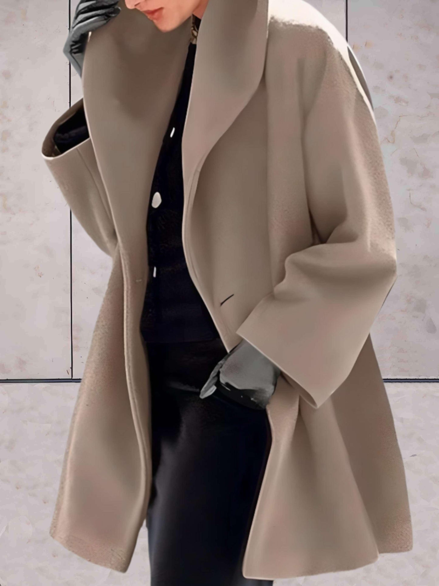 ModeGeist | Stilvolle Lockere Damen Winterjacke