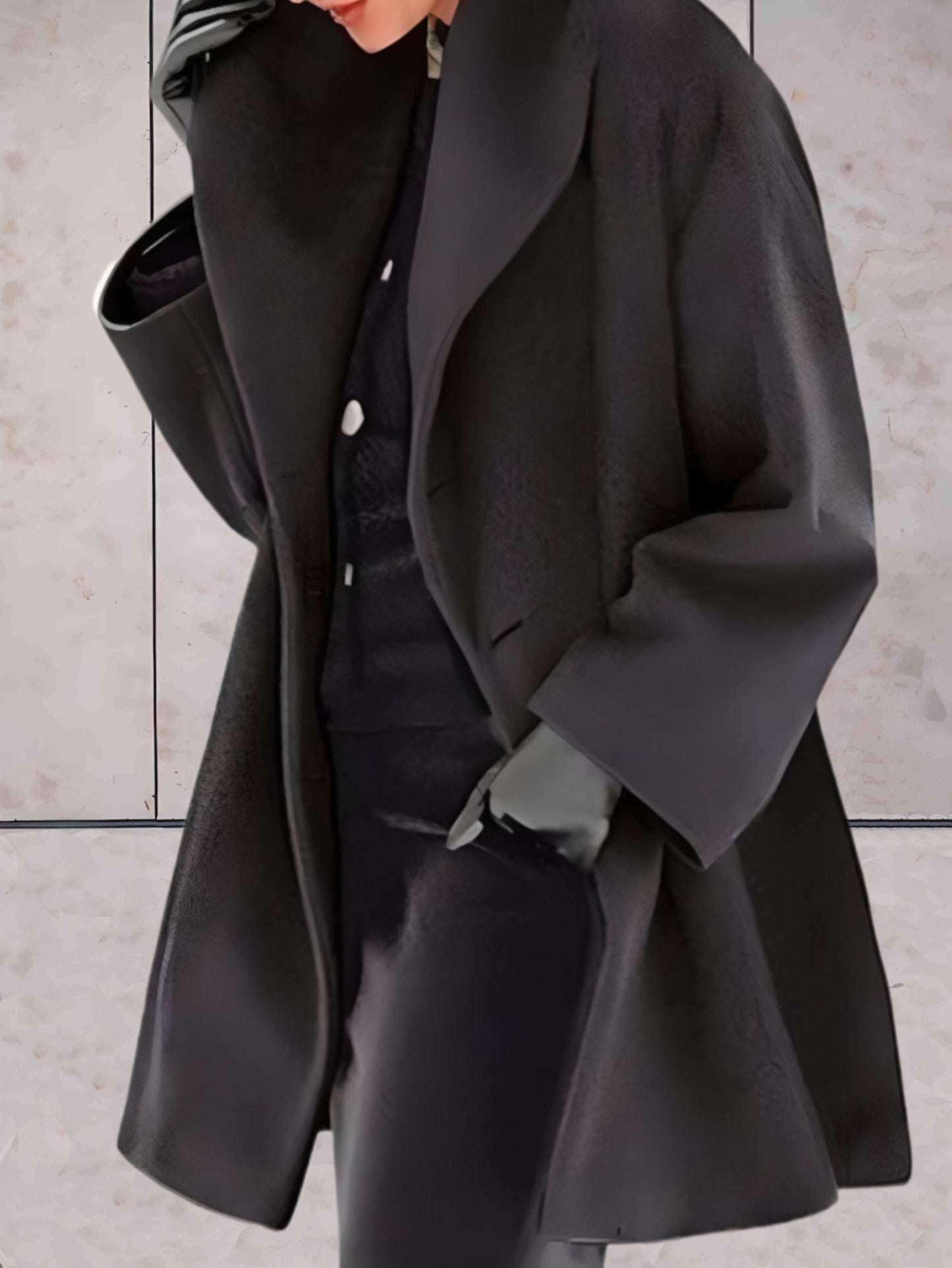 ModeGeist | Stilvolle Lockere Damen Winterjacke
