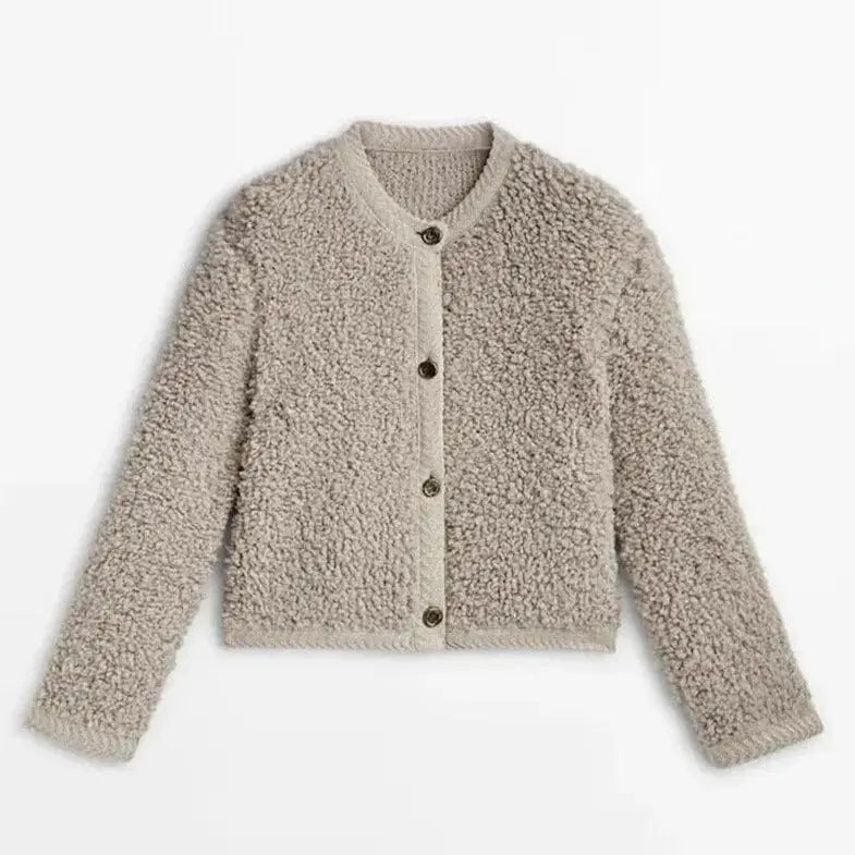 ModeGeist | Gemütlicher Teddy Cardigan