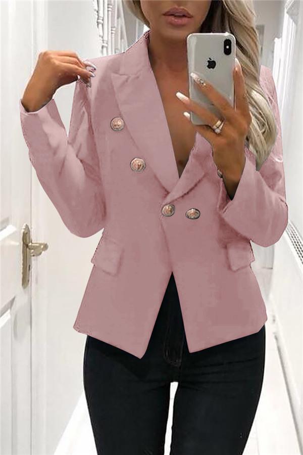 ModeGeist | Eleganter Blazer Mit Knöpfen