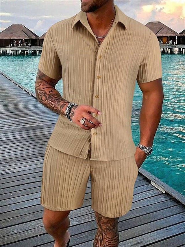 Strandset Ramiro: Sommerhemd & kurze Hose