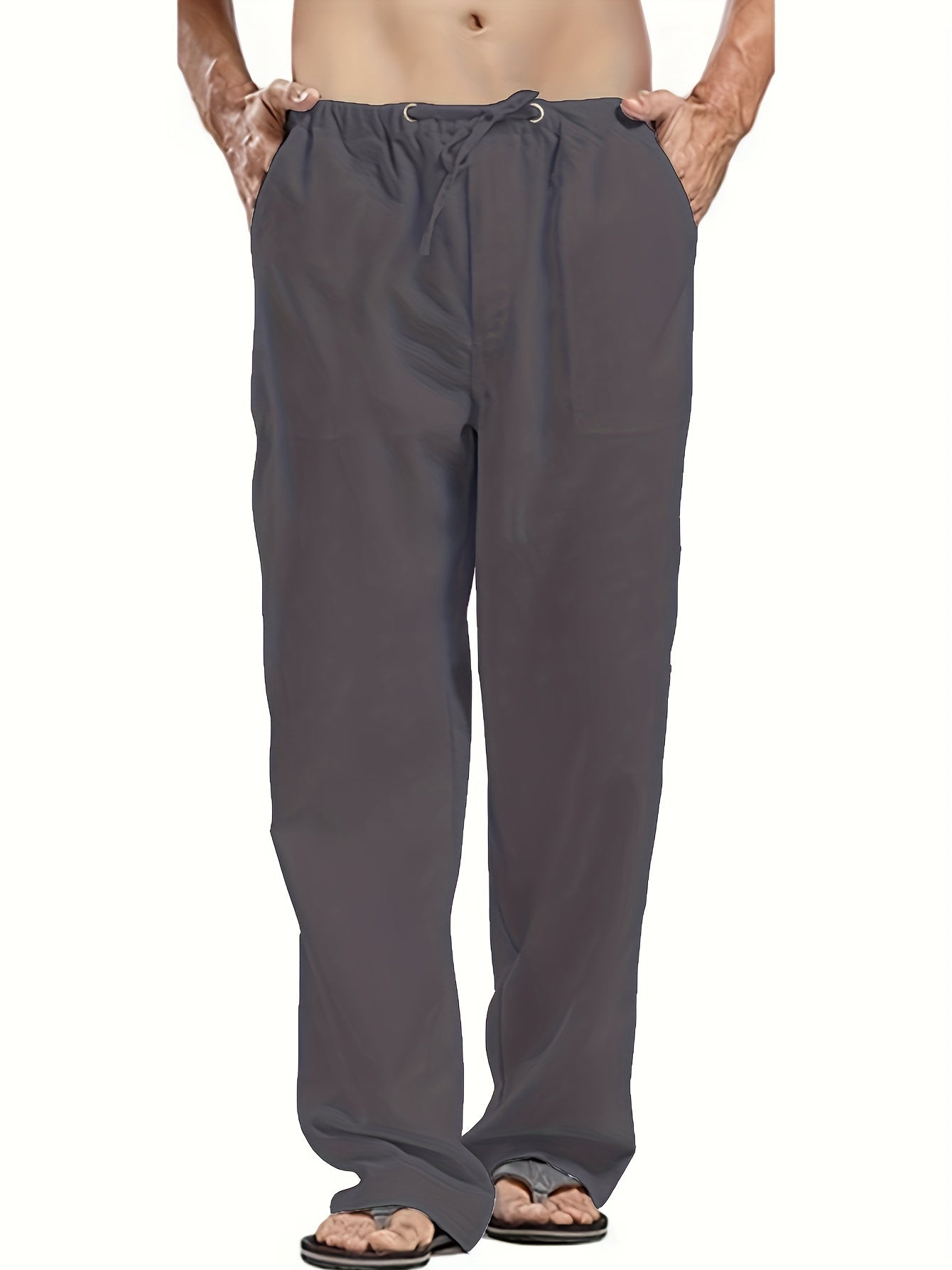 Baumwoll-Leinen Shorts - Doriano