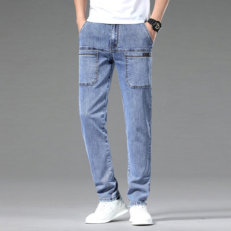 Herren-Sommerjeans mit vielen Taschen - Draco