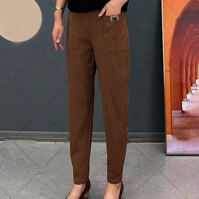 ModeGeist | Bequeme Baumwoll Damenhose