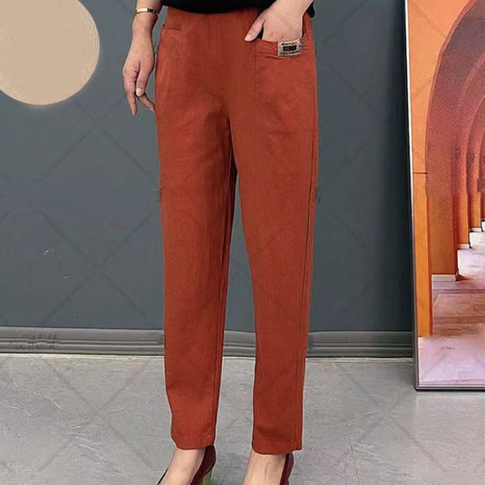 ModeGeist | Bequeme Baumwoll Damenhose