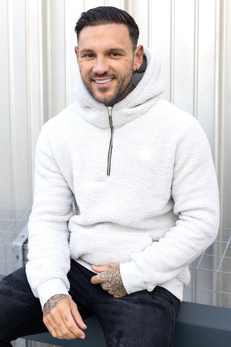 Fudus Kapuzenpullover mit Kordelzug