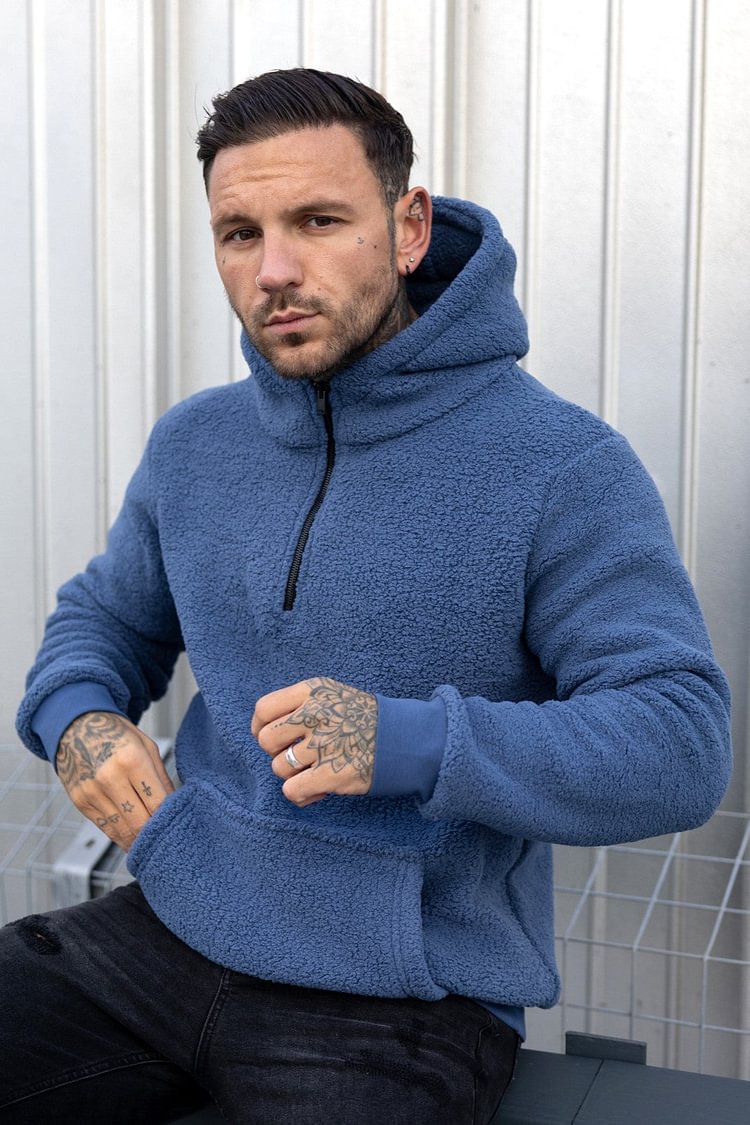 Fudus Kapuzenpullover mit Kordelzug