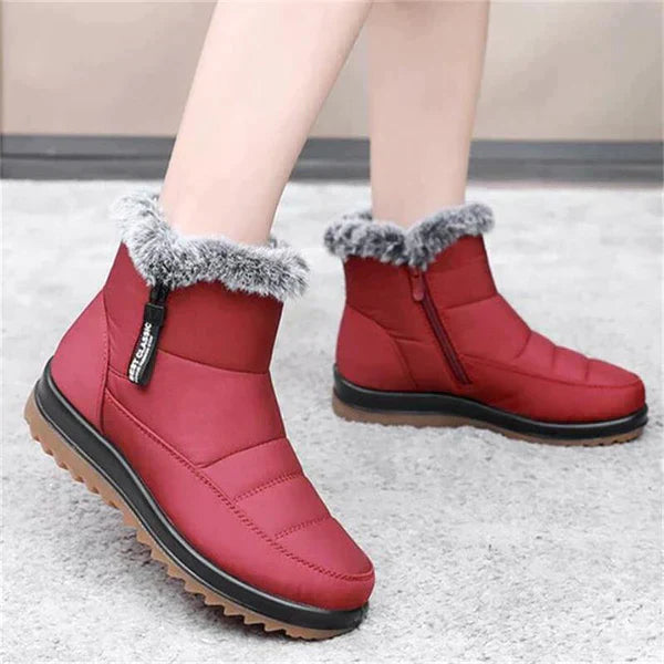 ModeGeist | Rutschfeste Dicke Warme Kurze Stiefel für Damen