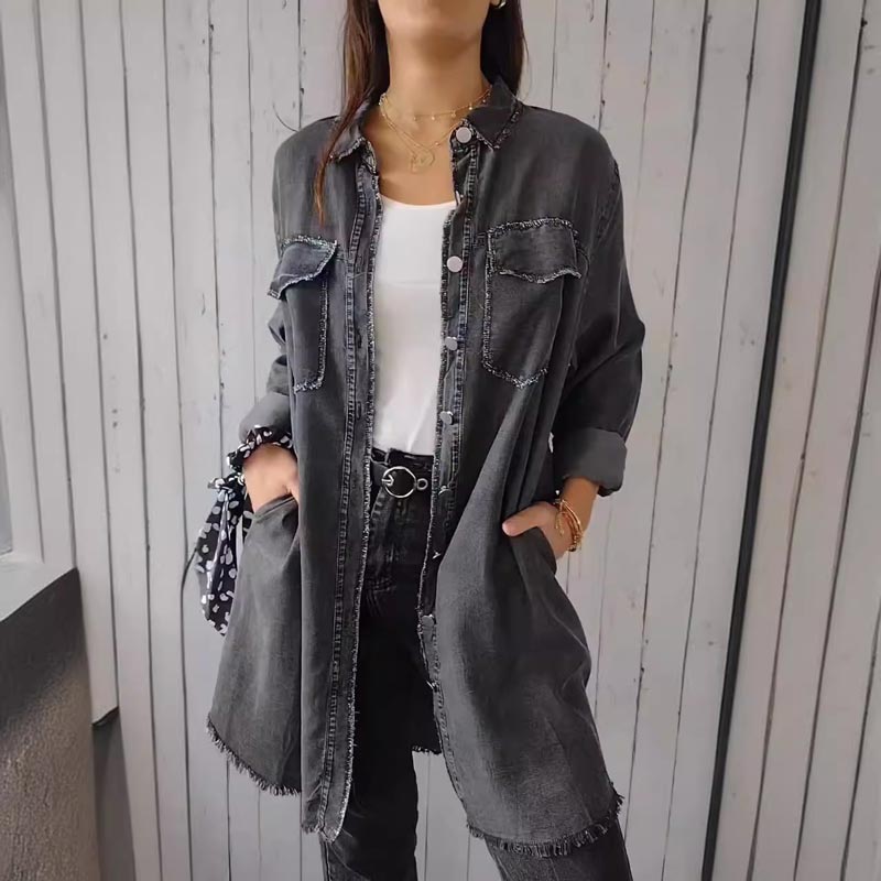 ModeGeist | Lang Denim Jack