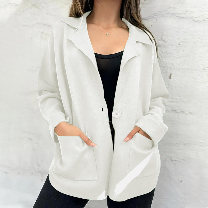 ModeGeist | Elegante Jacke mit Taschen für Frauen