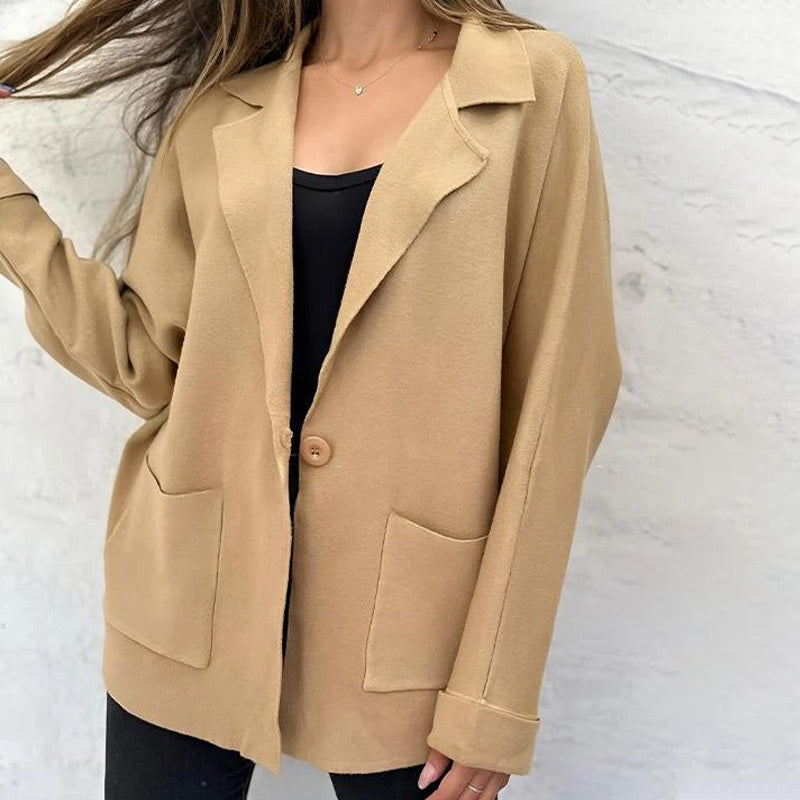 ModeGeist | Elegante Jacke mit Taschen für Frauen