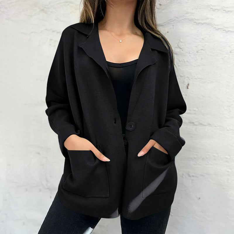 ModeGeist | Elegante Jacke mit Taschen für Frauen