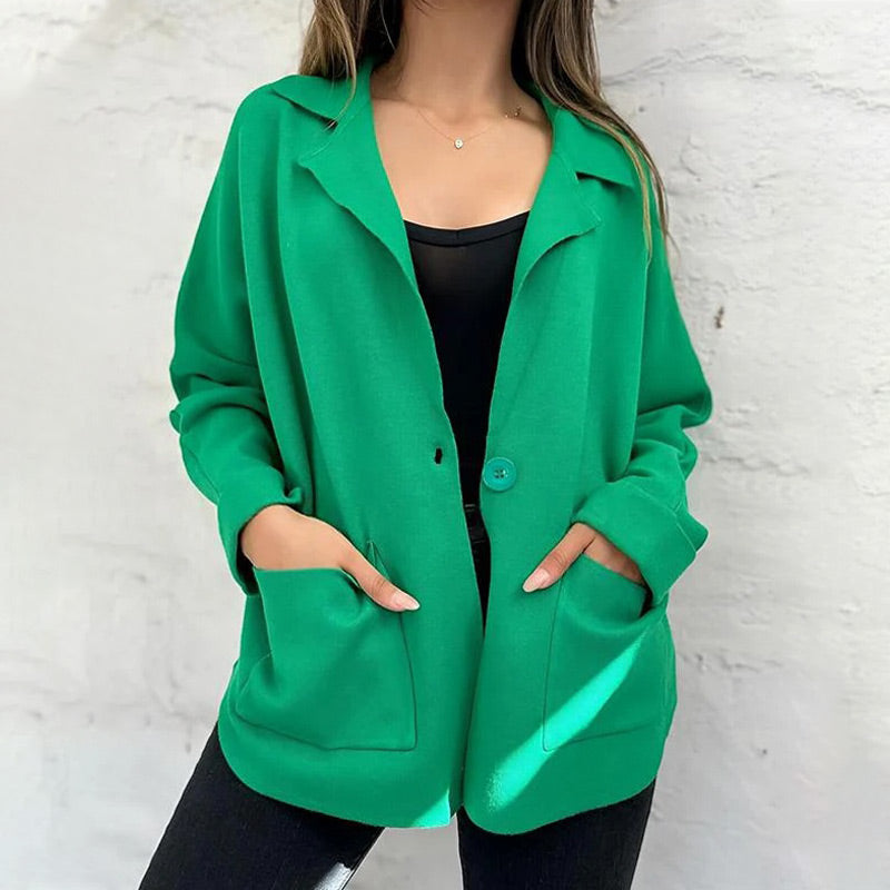 ModeGeist | Elegante Jacke mit Taschen für Frauen