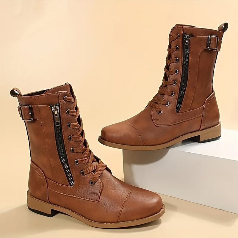 ModeGeist | Orthopädische Stiefel mit Seitenzip