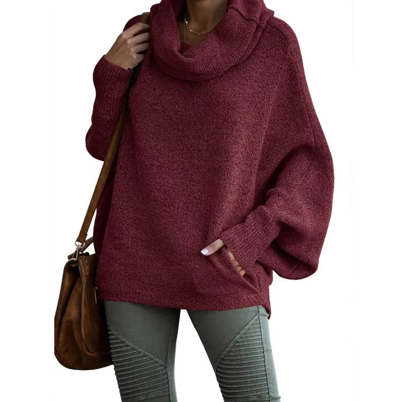 ModeGeist | Strickpullover mit Hohem Kragen Weich und Warm Perfekt für Herbst und Winter