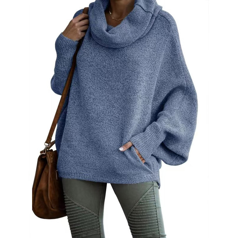 ModeGeist | Strickpullover mit Hohem Kragen Weich und Warm Perfekt für Herbst und Winter