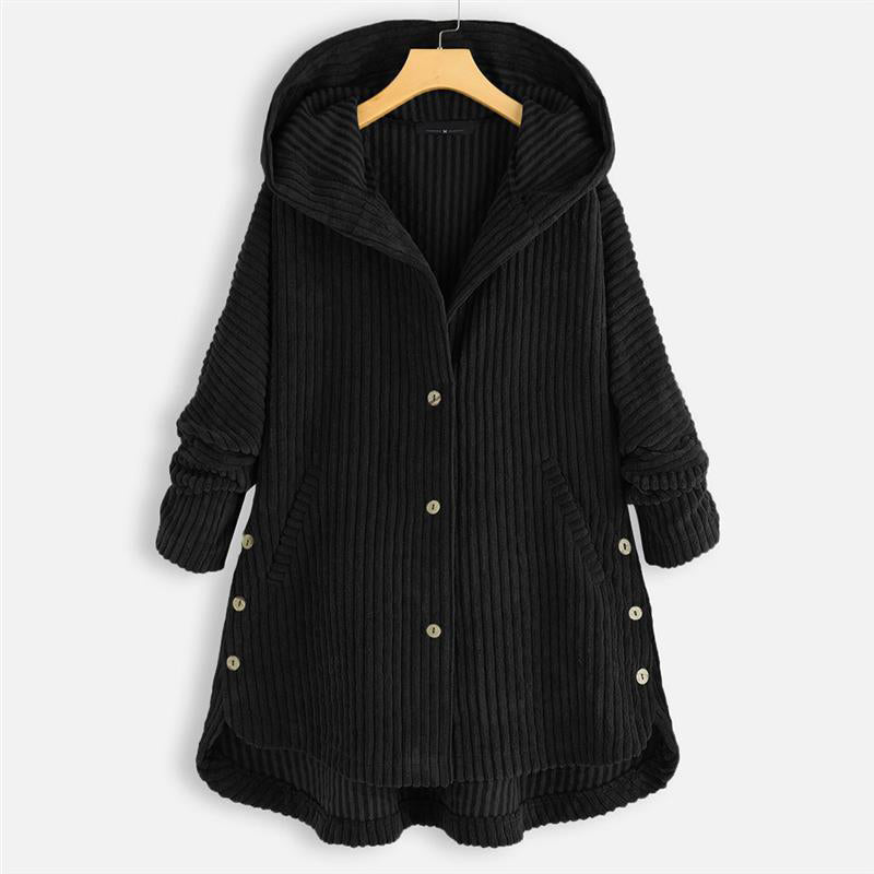 Cord Kapuzenjacke von Fudus