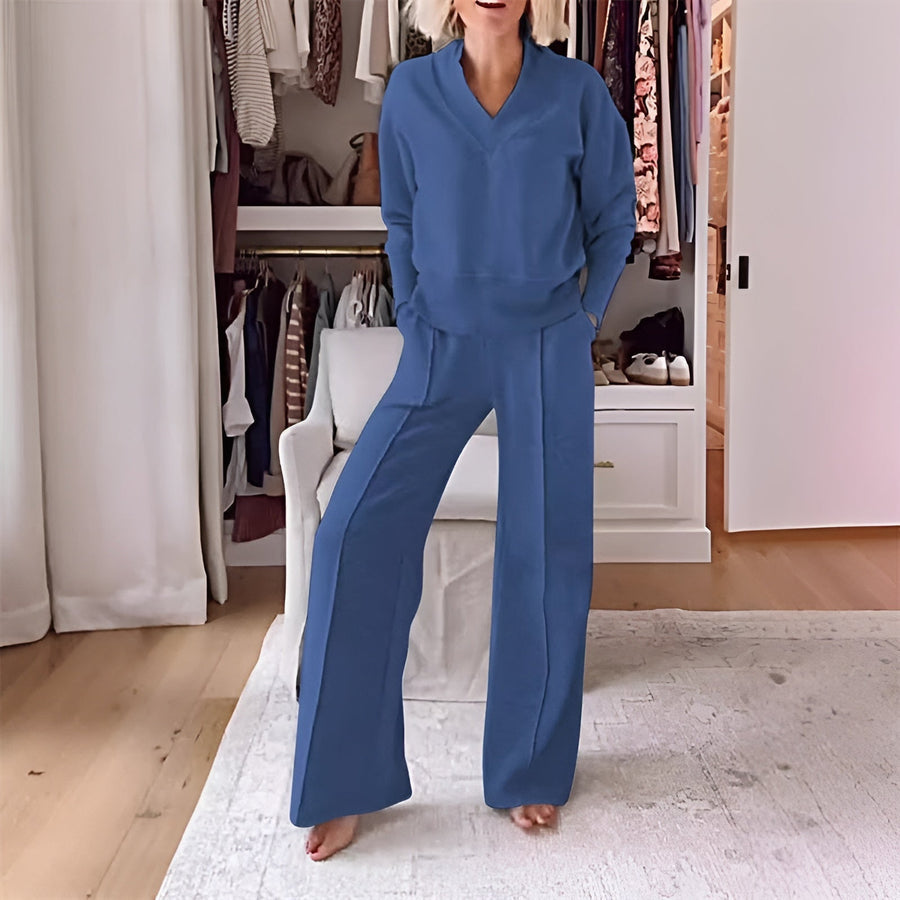 Chantal: Sweatshirt und Hose im Set