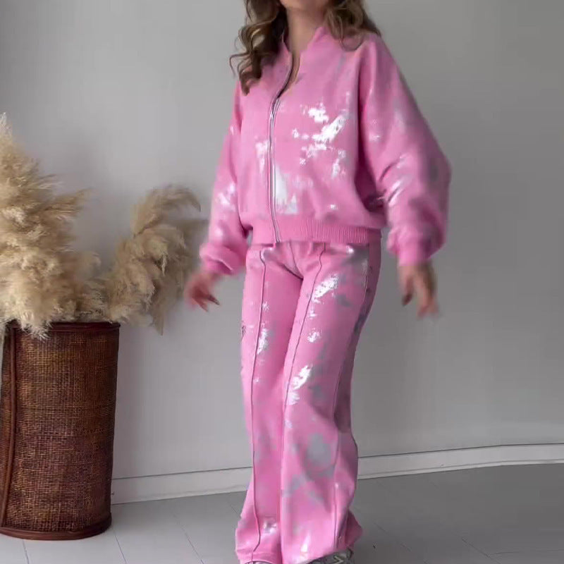 Thornton Damen Casual Sweatshirt Set: Trendiger Zweiteiler