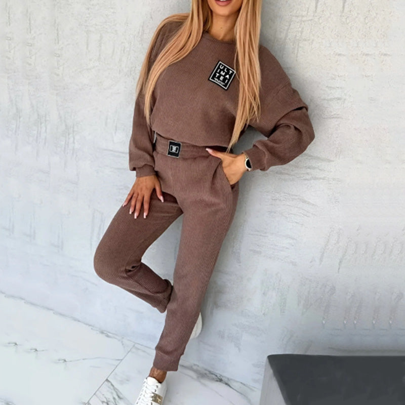 Gemütliches Damen-Joggingset aus Cord von Moore