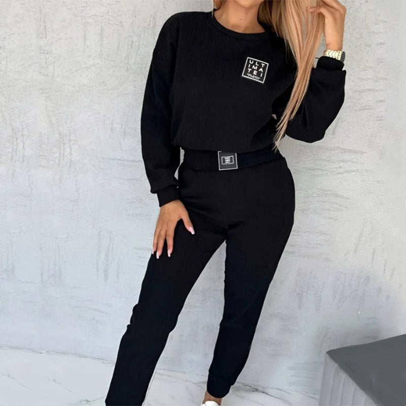 Gemütliches Damen-Joggingset aus Cord von Moore