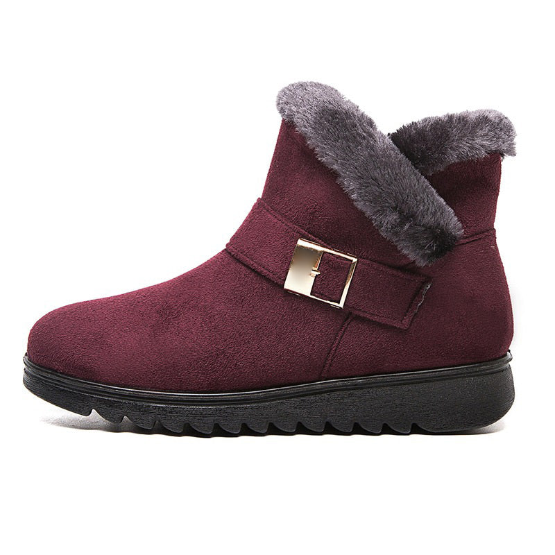 Murphy Schneestiefel: Plüschfutter & weiche Anti-Rutschsohle