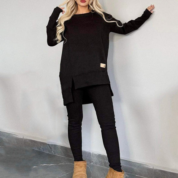 BRUNHILDE: Oversize-Pullover und Hose im Set