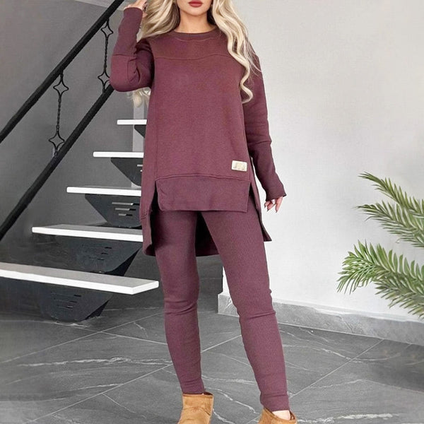 BRUNHILDE: Oversize-Pullover und Hose im Set