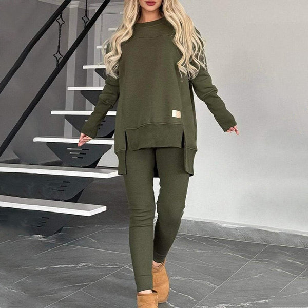 BRUNHILDE: Oversize-Pullover und Hose im Set