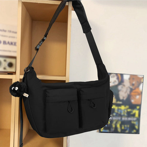 CELINA: Leinen-Crossbody-Tasche