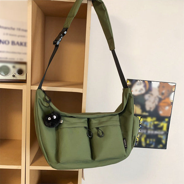 CELINA: Leinen-Crossbody-Tasche