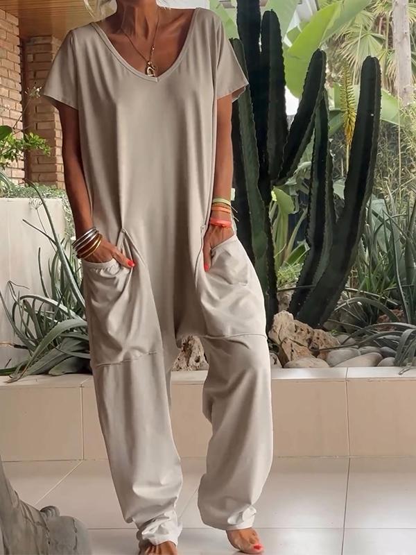 JETTE Jumpsuit mit tiefen Taschen