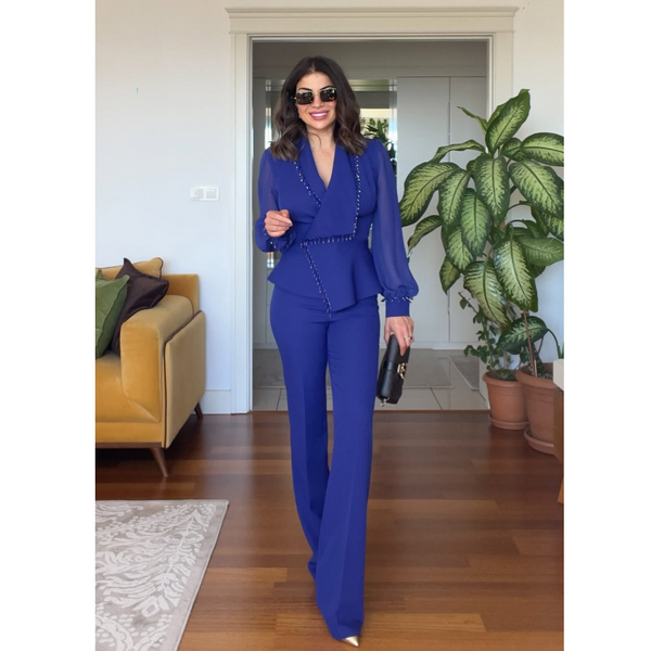 VERONIQUE: Blazer und Hose im Set