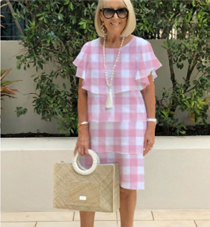 NILAY – Gerades Kleid mit Volants